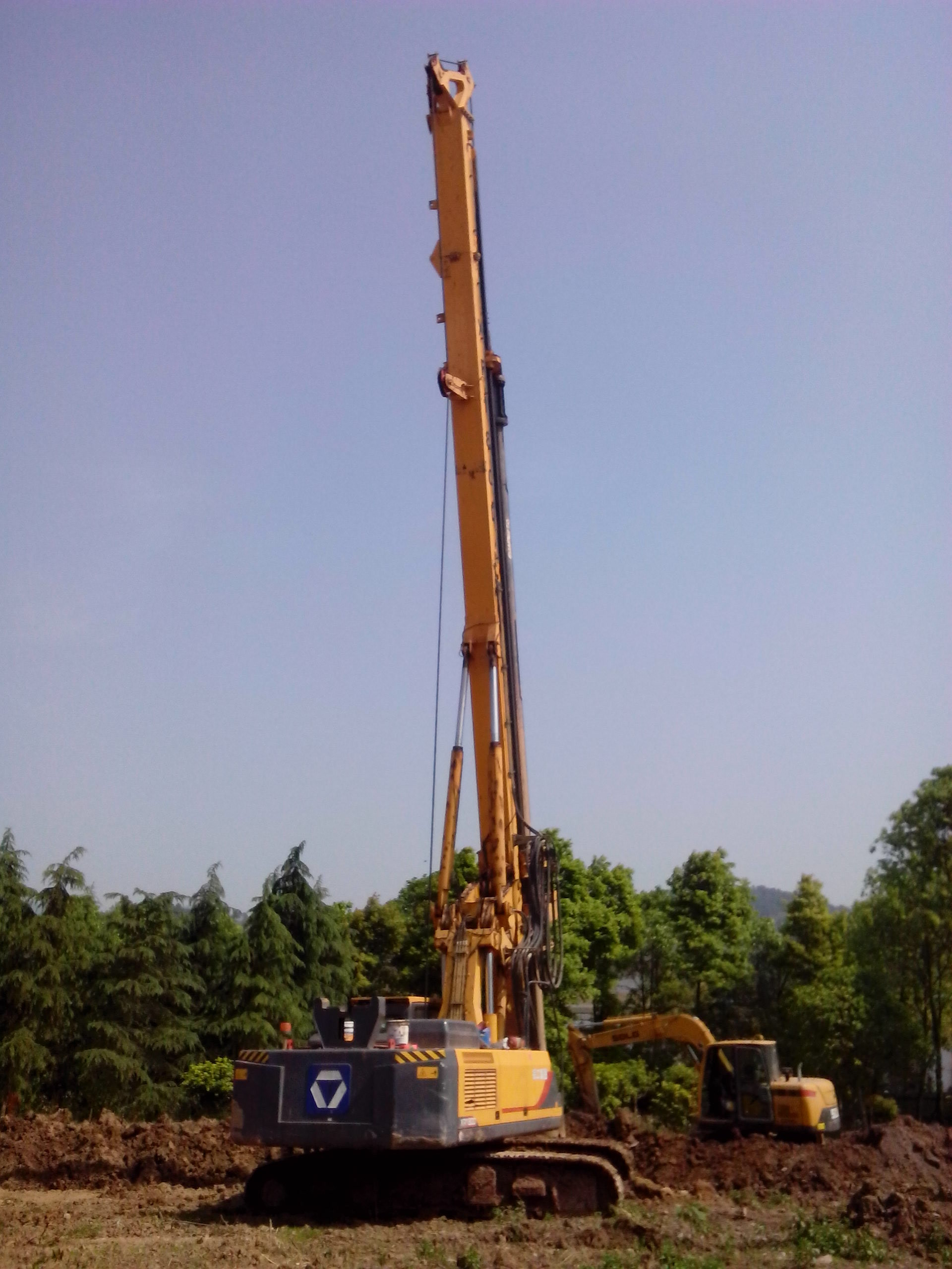 Cummins QSB6.7 Pile Drilling Machine 220V Max. Drilling Depth 46m