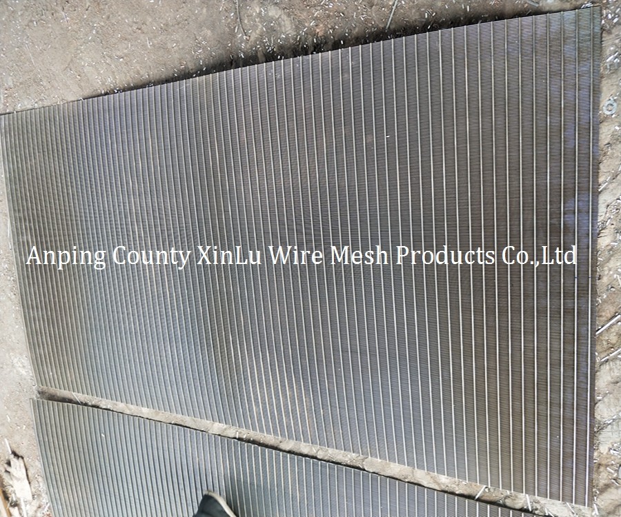 Wire Wrapped Screen Panel V Wire 2.5x4mm for Wire Mesh Filter Applications