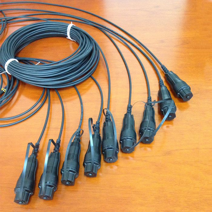 Te Fullaxs Patch Cord Connector Bayonet Style Locking Waterproof