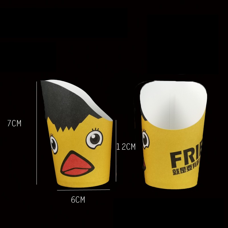 Biodegradable Cardboard Fried Chicken Boxes Burger Clamshell Food Packaging
