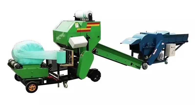 Silage Baler Hay Grass Silage Packing Machine Corn Silage Round Baler