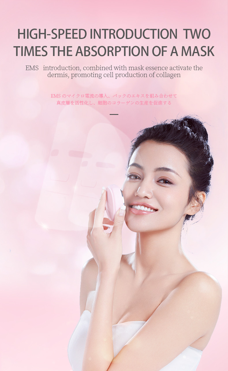 Acne Treatment IPX7 Electric Silicone Facial Cleansing Brush