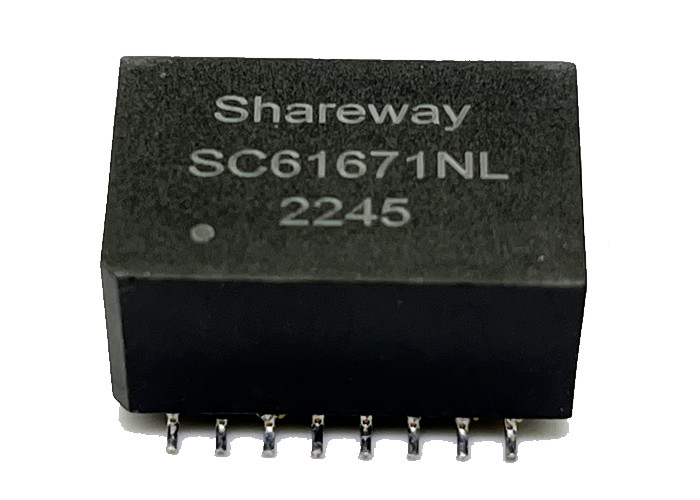 PM-DB2751 SMD Power Over Ethernet Transformer 16 Pins Dual Core