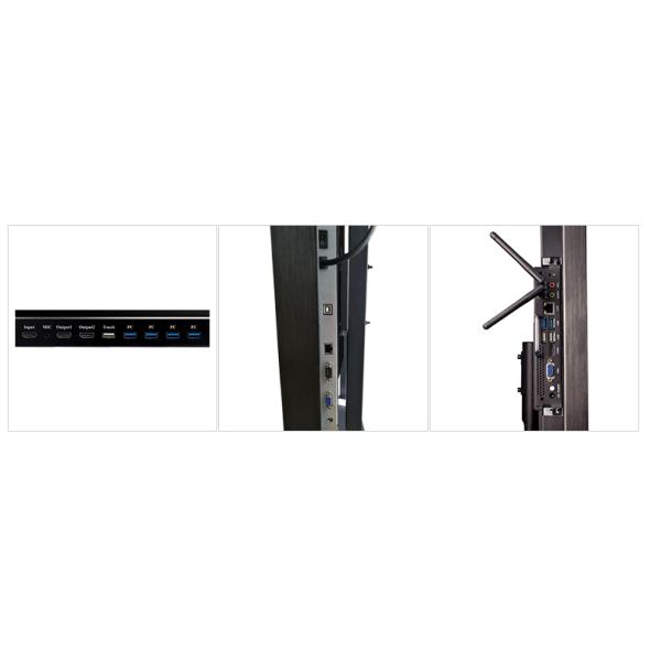 Wall Mounted Smart Board Interactive Flat Panel With Infrared Touch Screen