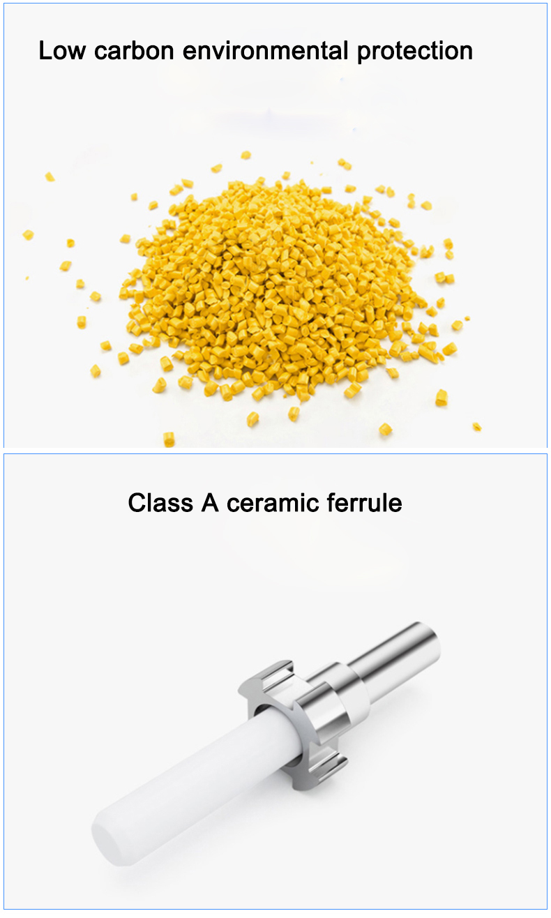 9/125um Single Mode Fiber Optic Cable Outdoor 144Core SC/PC To SC/PC Connection
