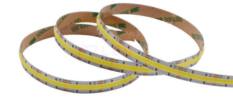 Adjustable Led Strip Lights Chip On Board CCT Dotless Lighting CRI90 640 LEDs/M 10mm