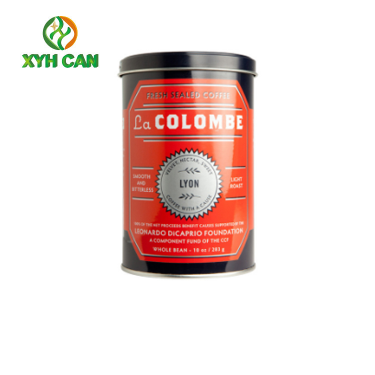 Coffee Tin Can Packaging Nutrition Bean Empty Food Cans FDA Certification