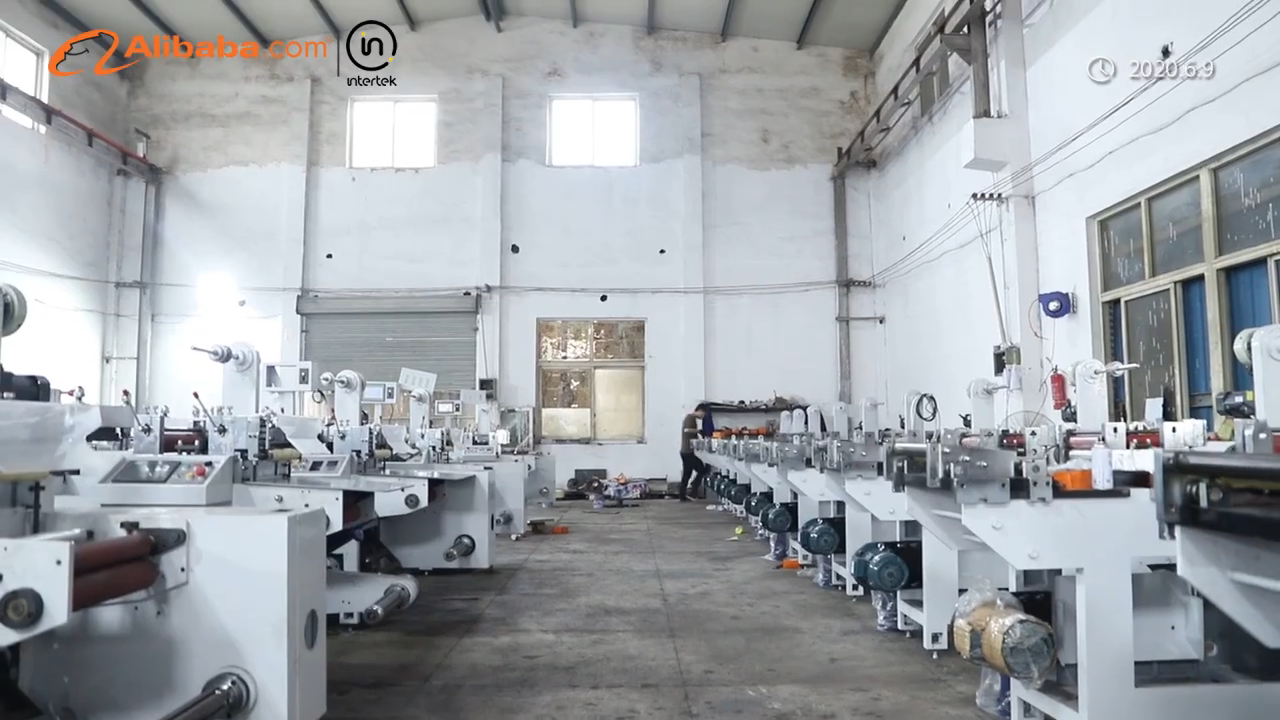 Automatic Rotary Paper Core Machine Label Roll Cutter Slitter
