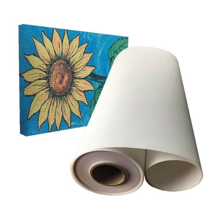 Eco Solvent 360gsm Matte Cotton Blank Art Canvas Roll For Inkjet Print