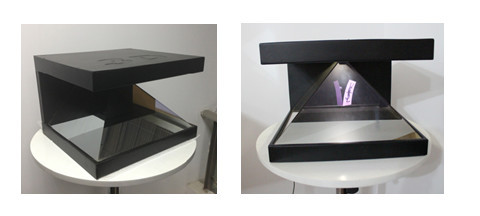 4 sides Holographic 3D display /holographic displaying system for jewelry/watch display