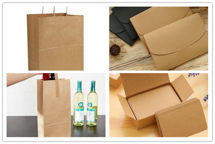 110 to 220gsm Recycled Kraft Liner Board Paper Sheet for Packaging FDA FSC