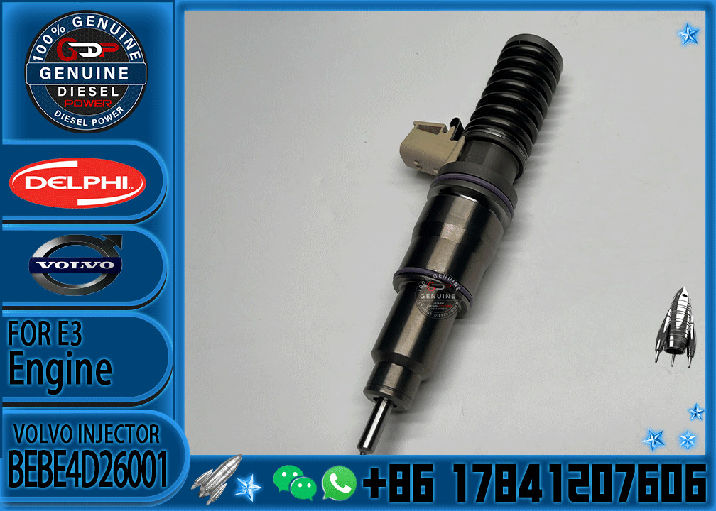 Fuel injector assembly BEBE4D27002 21379939 BEBE4D26001 BEBE4D11301 BEBE4D41001 BEBE4D12301 for VOL