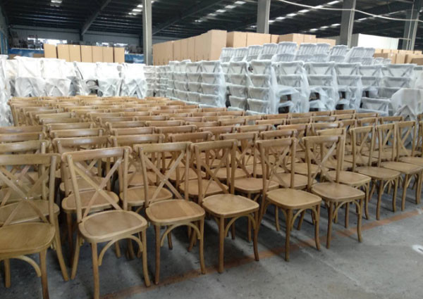 Wooden Crossback Chairs Wedding Hire Furniture Royal Fancy 42.5x43x88cm