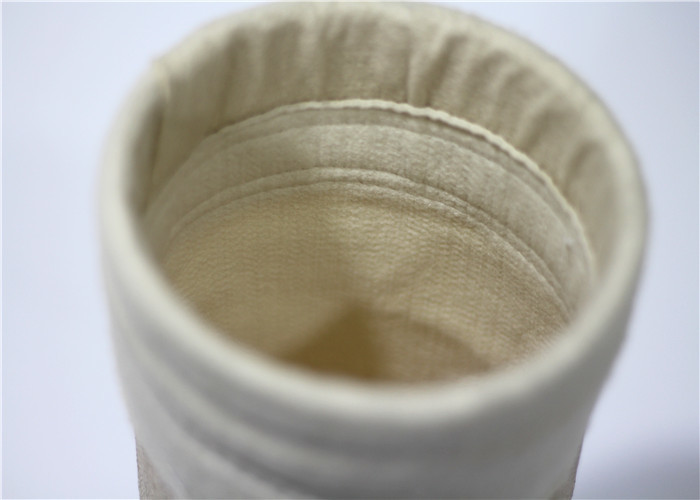 Anti Acid Aramid Filter Bag Carefully Fabricated Ease Installation High Filtration Blow Speed