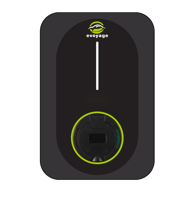 AC EVSE Charging Station 16A 32A Wall Mount Mode 3 Electric Car Wallbox Charger