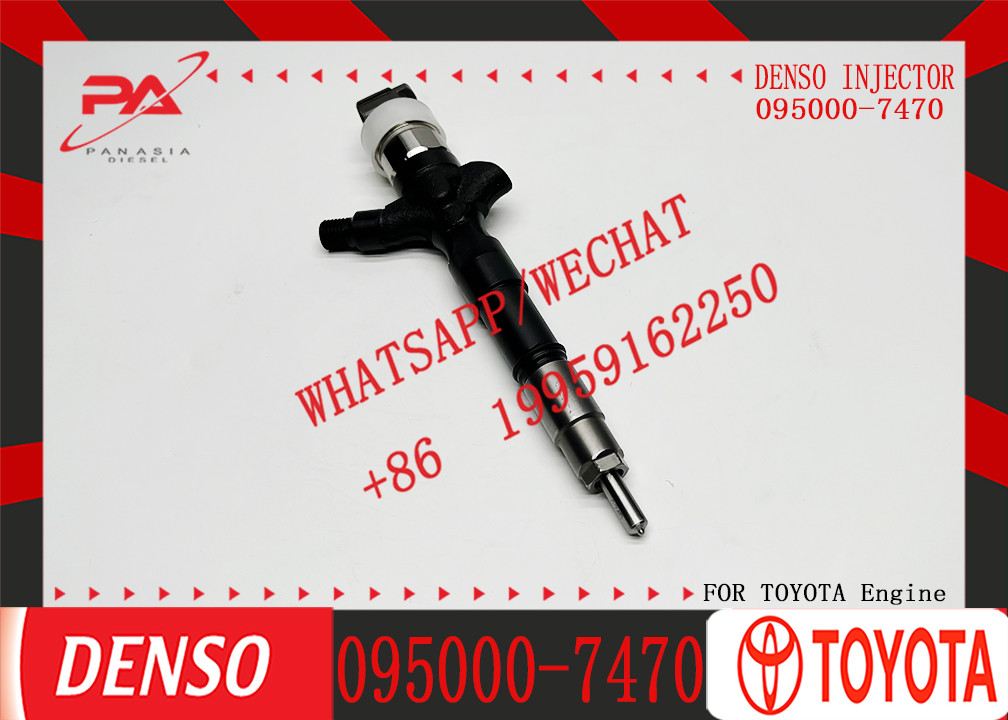 Diesel Fuel Common Rail Injector 095000-7470 23670-39255 for TOY-OTA HI-NO Dyna