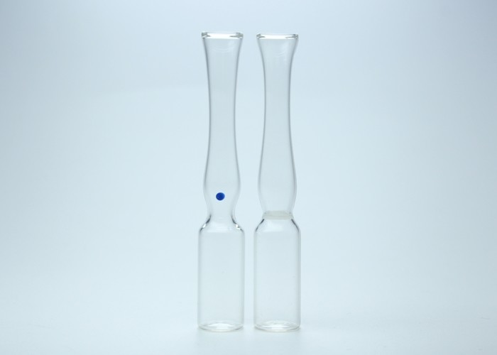 Medicinal Amber Glass Vial , 1 Ml Ampule For Injection Vials / Bottle