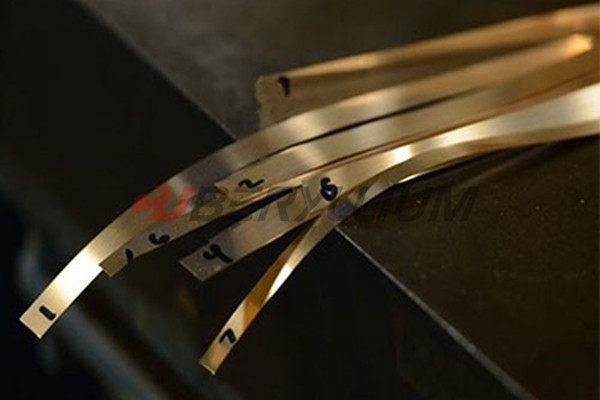 Cube 2 Beryllium Coper Alloy Strip Qbe1.9 0.3mmx200mm БрБНТ1.9 For Stamping Process