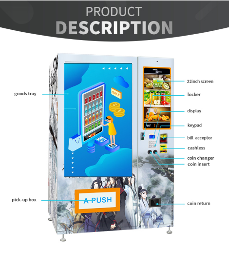 Micron Garage Kid Toy Doll Automatic Vending Machine 24V Electric Heating Defogging
