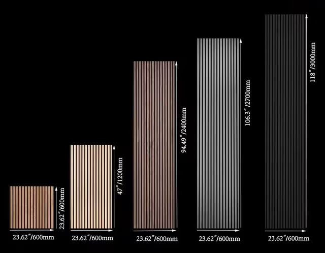 300 X 600 Mm Wood Acoustic Panels Oak Soundproof Wall Panels Interior Decoration For Home Office