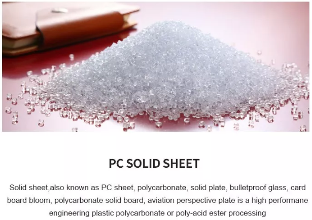 Polygao Scratch Resistant Hard Coated clear / Transparent Solid Polycarbonate Panels / Pc Solid Polycarbonate Sheet