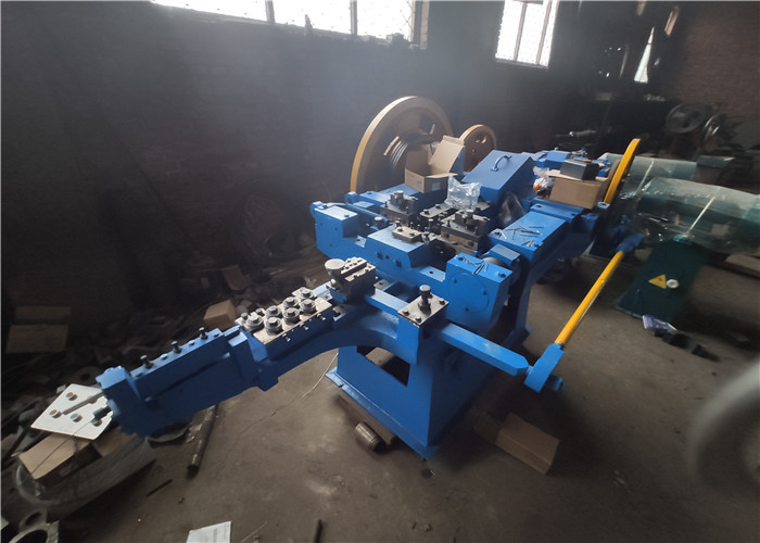 Full Automatic Screw Nail Making Machine 1200kg For Building Steel Wire