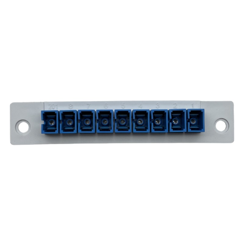 1X8 FTTH LC UPC Fiber Optic Box for Singlemode Duplex Optic and APC/UPC Ending Polishing