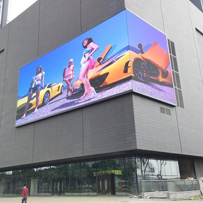 P4mm Architecture Outdoor LED Advertising LED Display Screen Excellent Color Uniformity