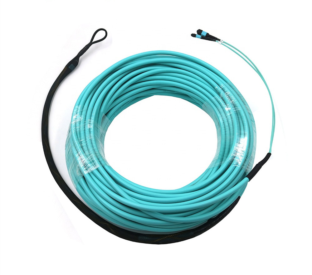 50/125um OM3 OM4 LSZH 24~144 Core MPO MTP Trunk Cable