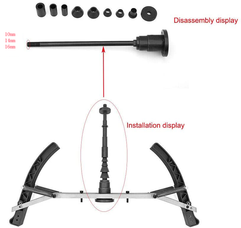 AA4C motorcycle adaptor for wheel balancer MC ATV tires adaptor for WB MC clamp for tyre balancing machine