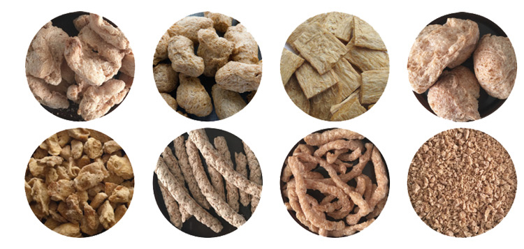 Multifunctional Textured Soya Chunks Protein Bar Making Equipment for Food Processing