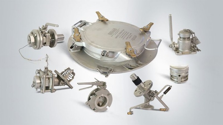 Stainless Steel Pressure Safety Relief Valve for ISO Tank Container Parts BSP or Flanged