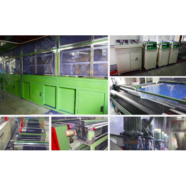 Knitting Non - Woven Electrostatic Flocking Equipment Available Working Width