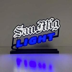 Buy cheap Satom Counter Top Advertising Beer Brand Neon Led Signs product