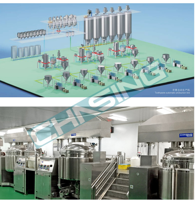 Heavy Duty Toothpaste Mixer Toothpaste Manufacturing Mixer