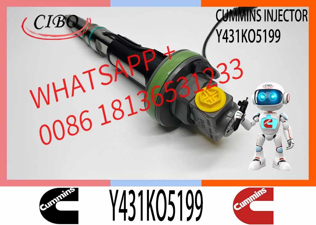 Hot Sale Diesel Fuel Injector 4955526 Y431K05199 For QSK50 QSK38 QSK19 Engine