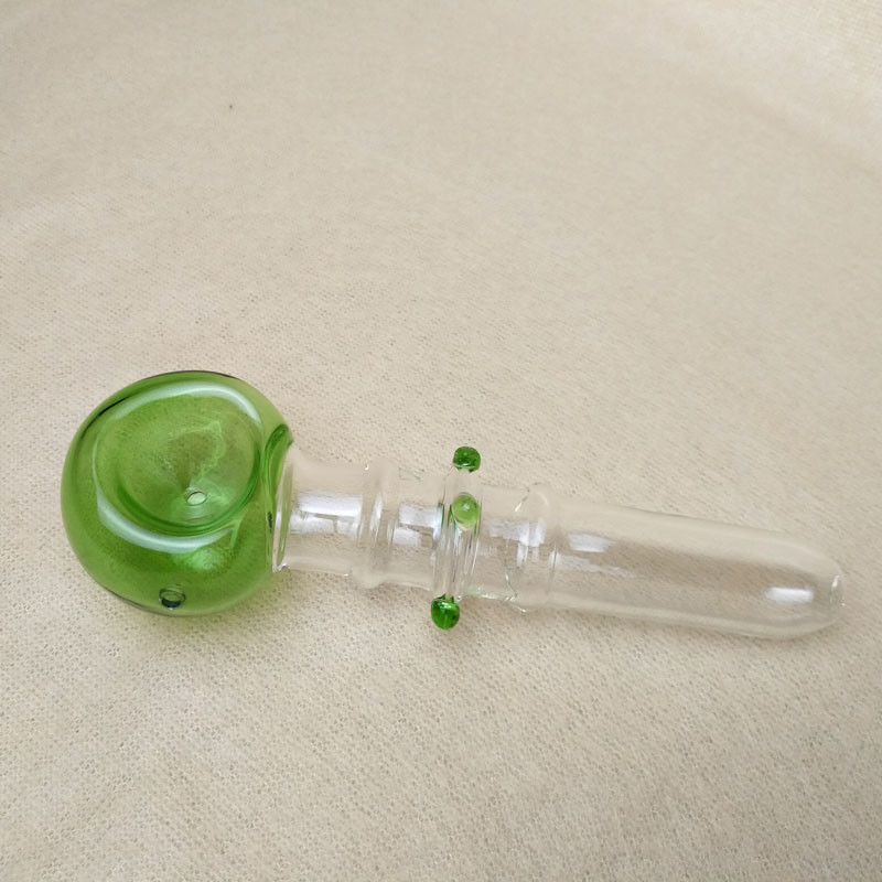 Recyclable Hookahs Straight Tube , Glass Tobacco Pipe Customized Size