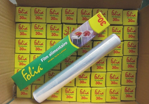 PVC cling film food wrap