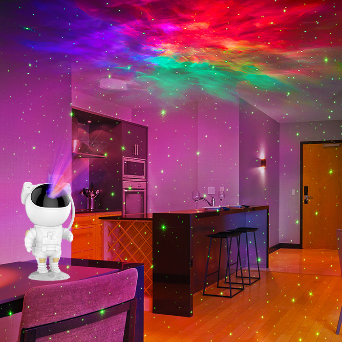 Ceiling Astronaut Galaxy Projector , Multiscene Galaxy Lights For Bedroom