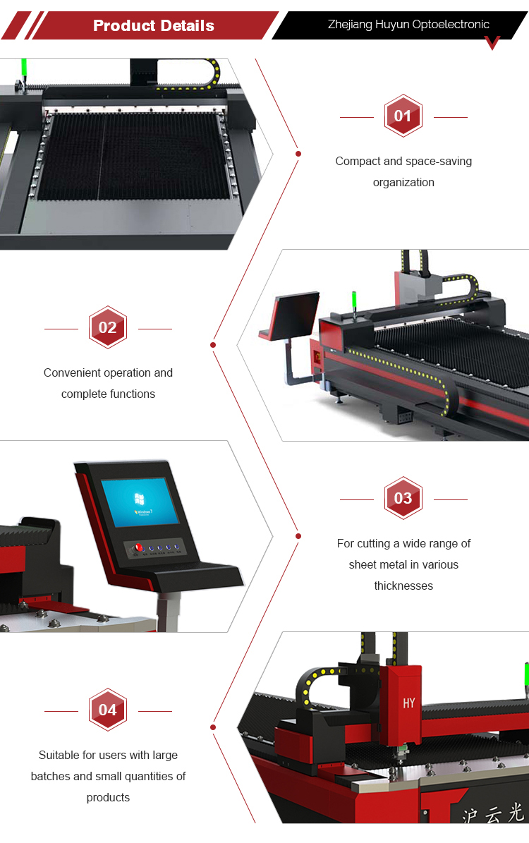 Yaskawa Servo Motor CNC Fiber Laser Cutting Machine 3015 for High Accuracy Needs