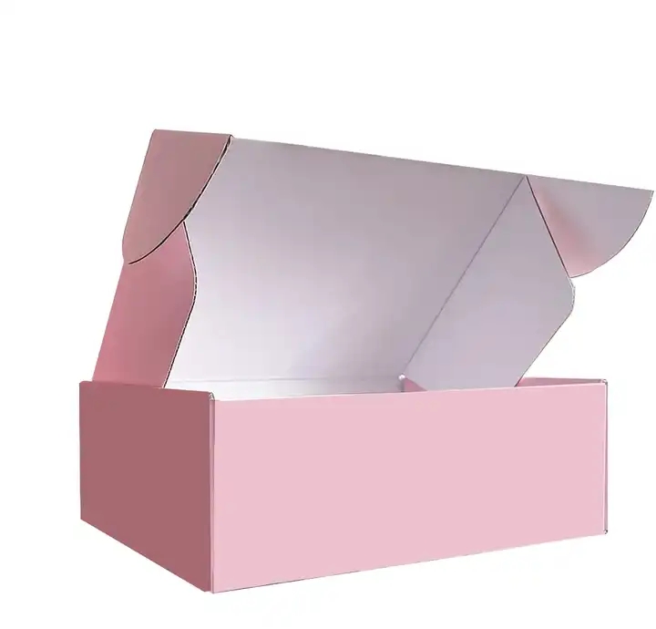 Latest Design Yellow Corrugated Carton Packaging Gift Boxes Mailer for Packaging Needs