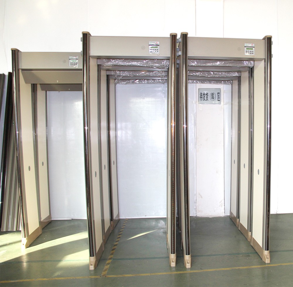 Door Frame Archway Metal Detector / Full Body Metal Detectors Security Equipment