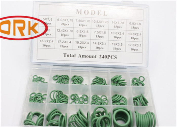 Aerospace Rubber NBR O Ring Repair Kit -40°F - +257°F Operating Temperature