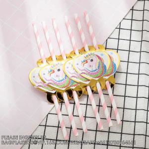 Hot Stamping Unicorn Themed Children'S Birthday Suit Party Supplies Creative