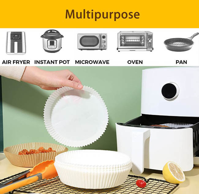 Kitchen Tools Oil-Proof Paper Barbecue Plate Air Fryer Disposable Paper Liner