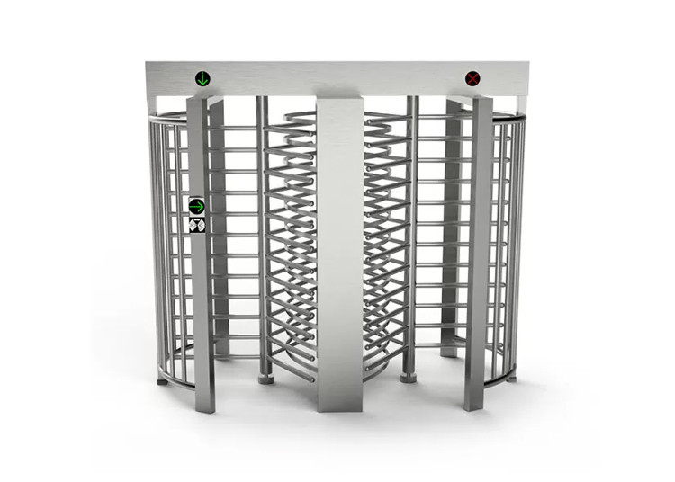 Pedestrian Overhear AC220V SS304 Double Way Barrier Gate 0.2S
