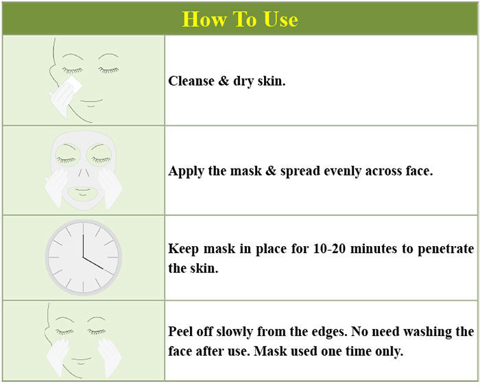 beauty care product 24k anti aging golden crystal facial mask