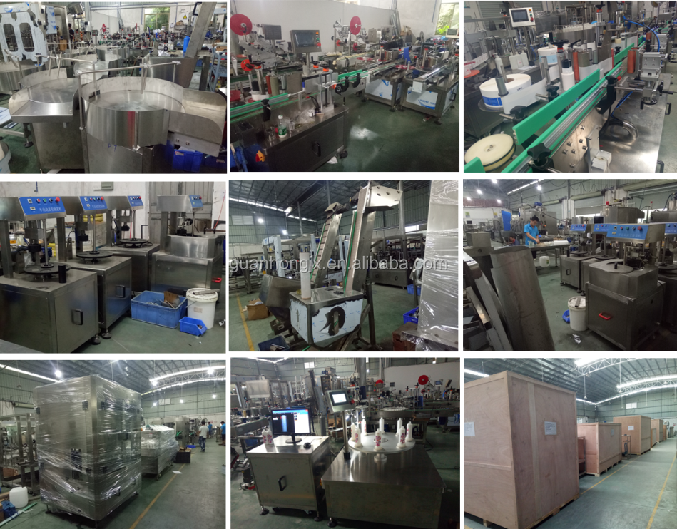 220V 6 Heads Automatic Piston Toilet Cleaner Bottle Filling Machine with Design
