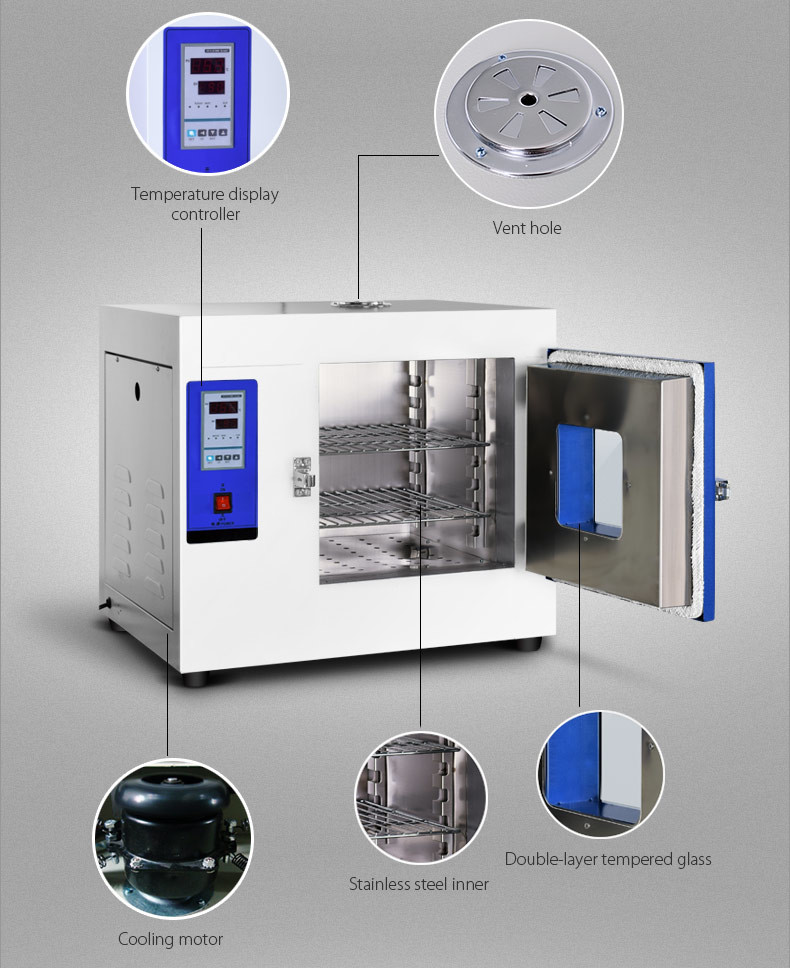 KENTON Laboratory Dryer Oven 220V Heating Drying Oven For Headlight Industry