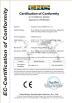 Guangzhou HY Co.ltd Certifications